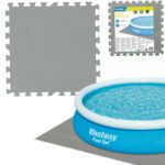 Podložka 50cmx50cm Foam Pool Mat GREY Bestway 58639