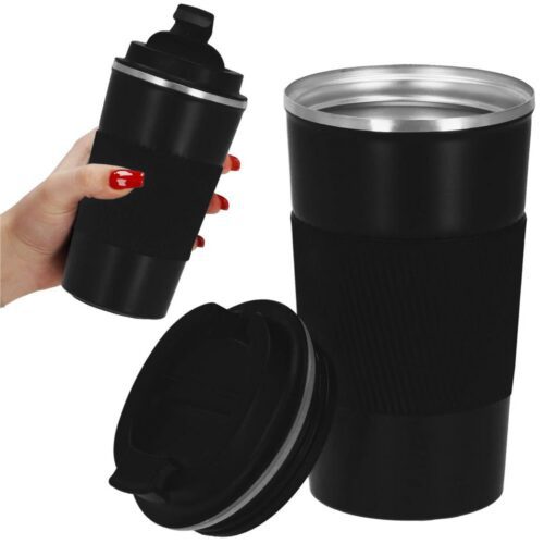 Termohrnček 500 ml Springos KI0129 - čierny Termohrnček 500 ml Springos KI0129 - čierny