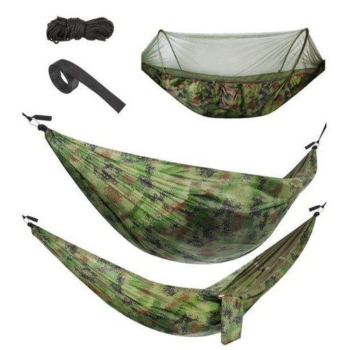 Turistická hojdacia sieť Santiago Army 260x140cm Malatec Turistická hojdacia sieť Santiago Army 260x140cm Malatec