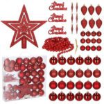 Vianočné ozdoby na stromček 51 ks SPRINGOS CA0127