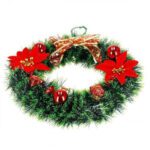 Vianočný veniec 35 cm SPRINGOS CA1018 – Obrázok 2