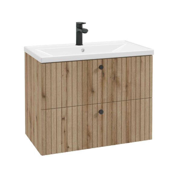 ArtDef Keramické umývadlo NANU L1034 | 80 cm