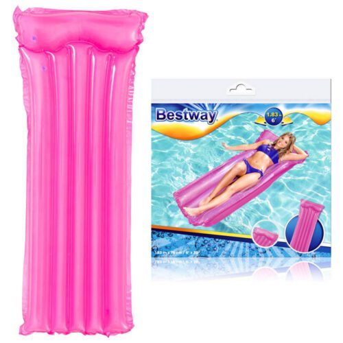 Nafukovačka Beach Deluxe 183 x 76 cm Bestway 44013 - ružová Nafukovačka Beach Deluxe 183 x 76 cm Bestway 44013 - ružová