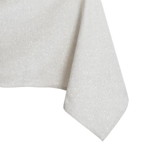 Sada ubrusu a běhounu na stůl DecoKing Sparkle krémová Sada ubrusu a běhounu na stůl DecoKing Sparkle krémová