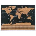 Stieracia mapa sveta 82 x 59 cm Malatec 23443 – Obrázok 2