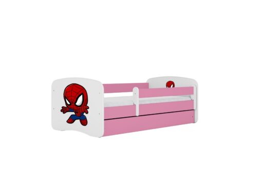 Dětská postel Babydreams Spiderman růžová Dětská postel Babydreams Spiderman růžová