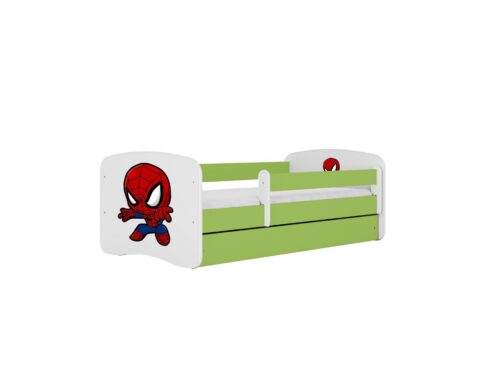 Dětská postel Babydreams Spiderman zelená Dětská postel Babydreams Spiderman zelená