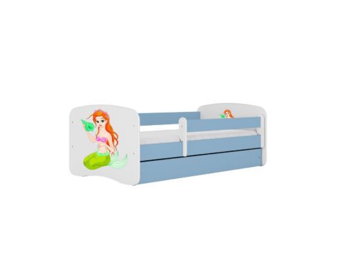 Dětská postel Babydreams mořská panna modrá Dětská postel Babydreams mořská panna modrá
