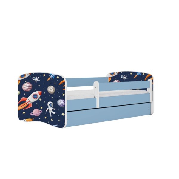 Dětská postel Babydreams vesmír modrá