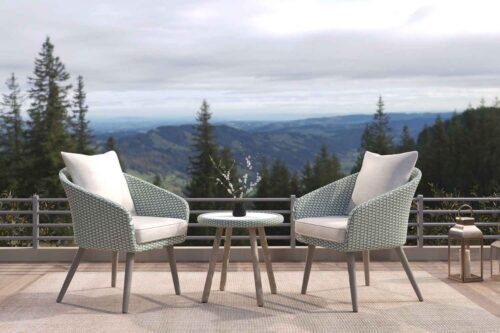 Furniria Záhradná zostava Wakinyela sivá Furniria Záhradná zostava Wakinyela sivá