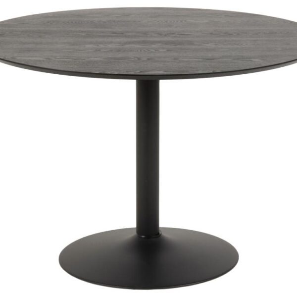 Jedálenský stôl Ibiza 110 cm čierny