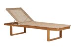 Norddan Záhradné ležadlo Xenophon teak – Obrázok 4