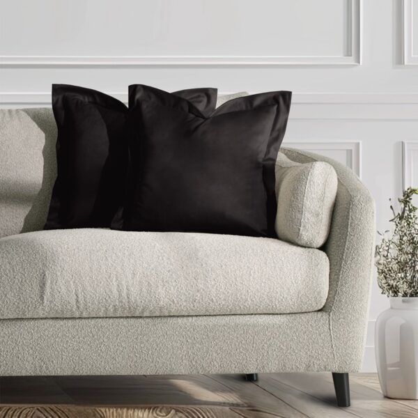 Obliečky na vankúše AmeliaHome Velvet Side čierne