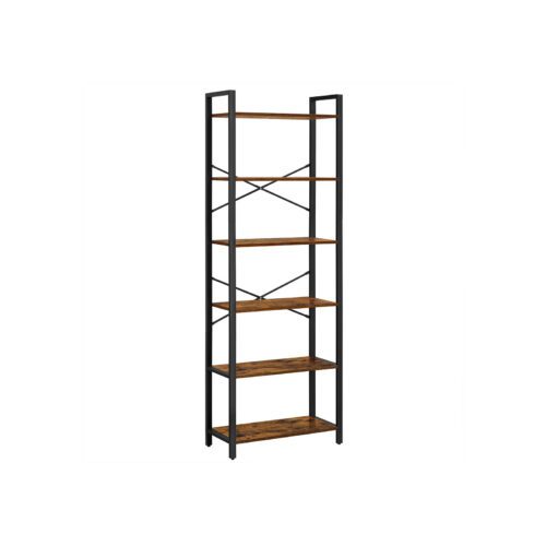 Policový regál Vasagle Luna 66 cm hnedo-čierny Policový regál Vasagle Luna 66 cm hnedo-čierny
