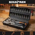 BIGSTREN Sada náradia v 46-dielnom kufríku Bigstreen 26844 – Obrázok 2