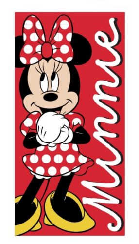 Dětská bavlněná osuška Robin Minnie 70x140 cm červená Dětská bavlněná osuška Robin Minnie 70x140 cm červená