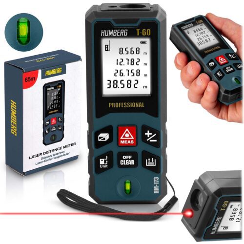 Laserový diaľkomer 60m Humberg HM-173 Laserový diaľkomer 60m Humberg HM-173