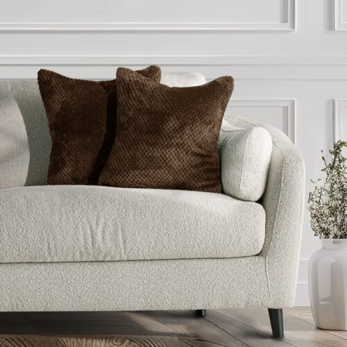 Obliečky na vankúše Decoking Xela hnedé 45x45 - 2 kusy Obliečky na vankúše Decoking Xela hnedé 45x45 - 2 kusy