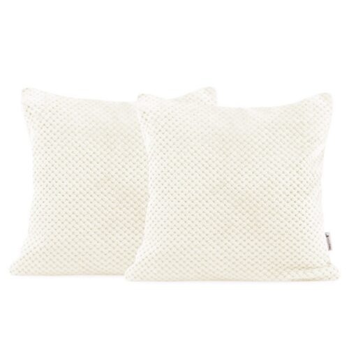 Obliečky na vankúše Decoking Xela krémové 45x45 - 2 kusy Obliečky na vankúše Decoking Xela krémové 45x45 - 2 kusy
