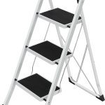 3-stupňový rebrík SONGMICS GSL03WT