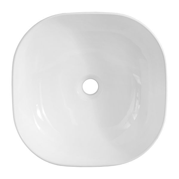 ArtCom Keramické umývadlo CFP 6252 SMILE | biely lesk 40 cm