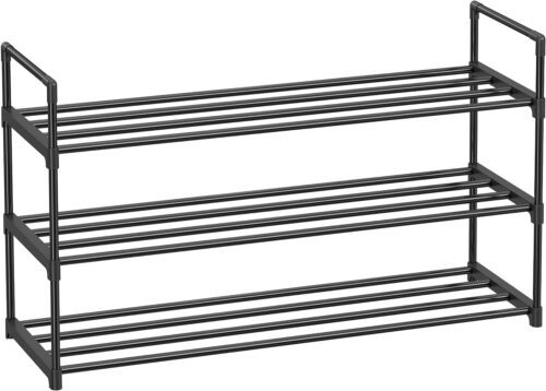 Botník Clarna 92 cm černý Botník Clarna 92 cm černý