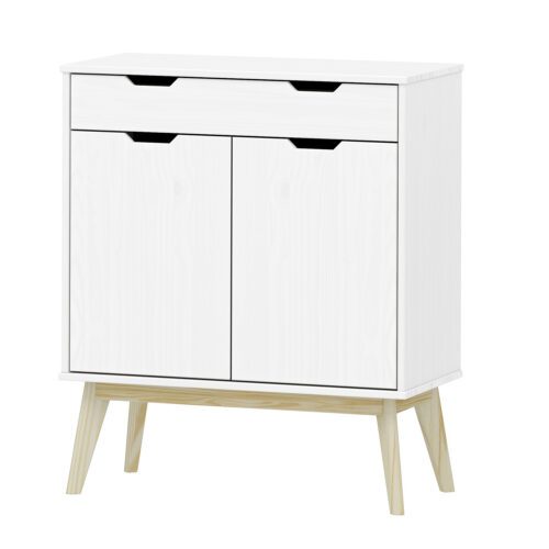 Komoda 2 dvere + 1 zásuvka BONITO biely lak Komoda 2 dvere + 1 zásuvka BONITO biely lak
