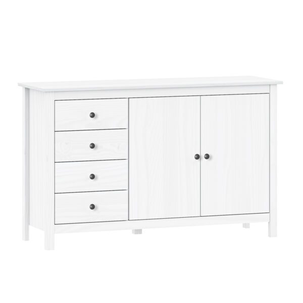 Komoda 2 dvere + 4 zásuvky TORINO biela