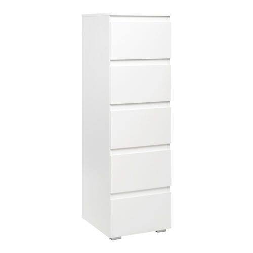 Komoda 5 zásuviek IMAGE 6 biela Komoda 5 zásuviek IMAGE 6 biela