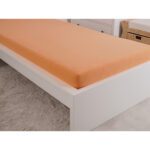 Prestieradlo jersey IDEAL 90x200 lososové