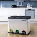 Recyklačný odpadkový kôš SONGMICS LTB45L – Obrázok 2