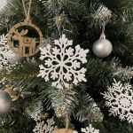 Vianočné ozdoby snehové vločky 12 ks Ruhhy 22516 – Obrázok 2