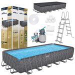 Bazén Frame Pool ALL YEAR APX 365 732x366 cm Pump Redder Bestway 561KG