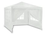 Biely záhradný pavilón 3x3m PLONOS 4936