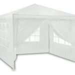 Biely záhradný pavilón 3x3m PLONOS 4936