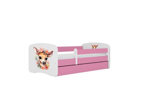 Detská postieľka Babydreams Bambi ružová Detská postieľka Babydreams Bambi ružová