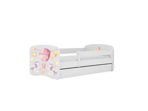 Detská postieľka Babydreams balón biela Detská postieľka Babydreams balón biela