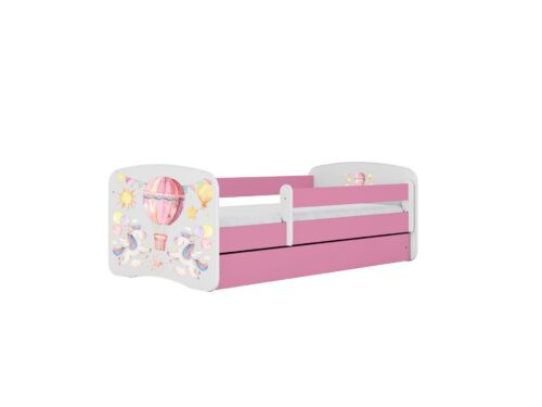 Detská postieľka Babydreams balón ružová Detská postieľka Babydreams balón ružová