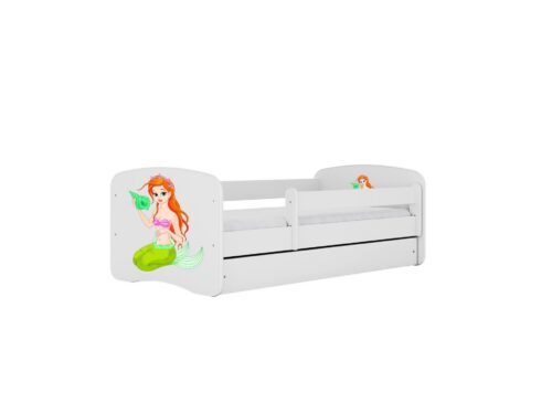 Detská postieľka Babydreams morská panna biela Detská postieľka Babydreams morská panna biela