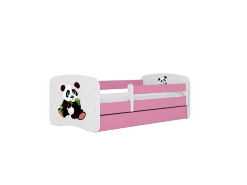 Detská postieľka Babydreams panda ružová II Detská postieľka Babydreams panda ružová II