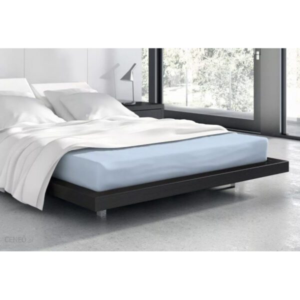 Froté prestieradlo s gumou Vanille 180x200 cm modré