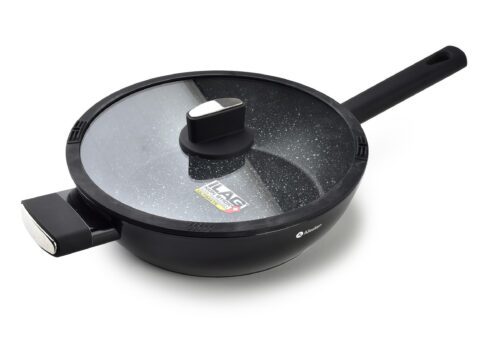 Hliníková panvica VALERIAN ALLESKEN ILAG NON STICK 28 cm čierna Hliníková panvica VALERIAN ALLESKEN ILAG NON STICK 28 cm čierna