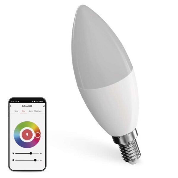 Inteligentná LED žiarovka GoSmart E14 4