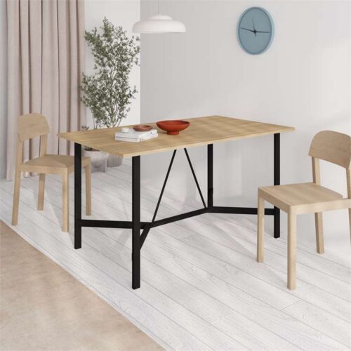 Jedálenský stôl Houseland Dalma 140 cm dub safírový Jedálenský stôl Houseland Dalma 140 cm dub safírový