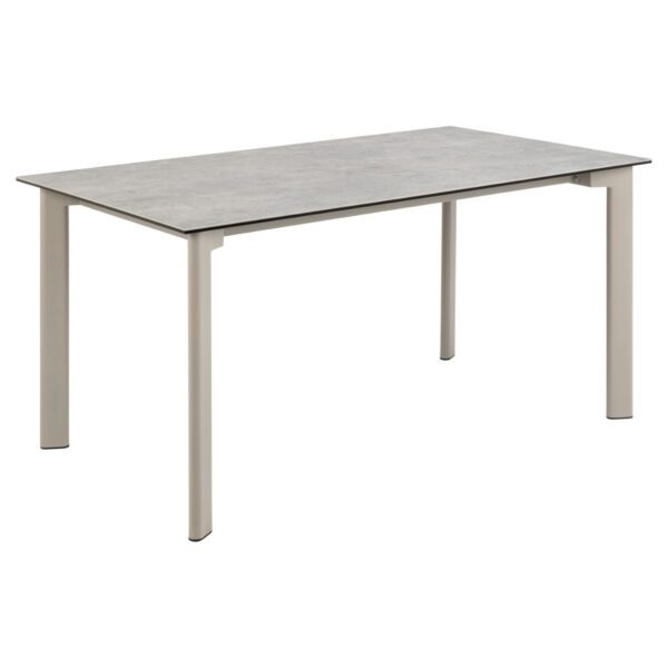 Jedálenský stôl Palermo 160 cm sivý