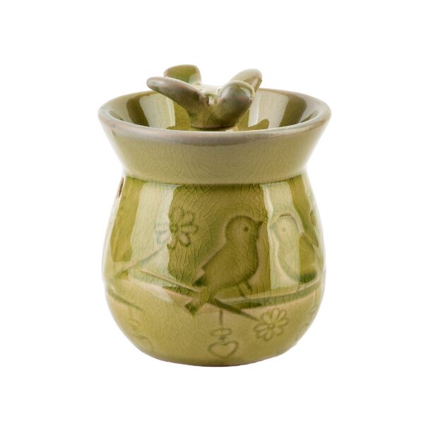 Keramická aroma lampa LOSKI 9 cm žltá