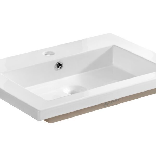 Keramické umývadlo Spirit 60 cm biele