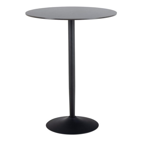 Keramický barový stôl Malta 105 cm čierny mramor