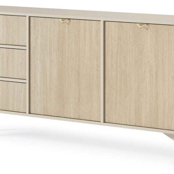Komoda Les II 158 cm béžová