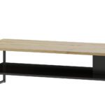 Konferenčný stolík Lucas II 41 120 cm dub Artisan/čierny